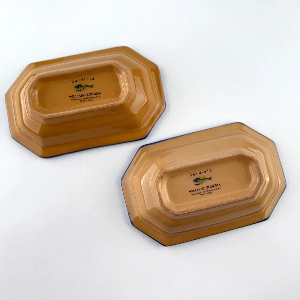 Sardinia Olive Side/Tapas Dishes Pair- Williams Sonoma